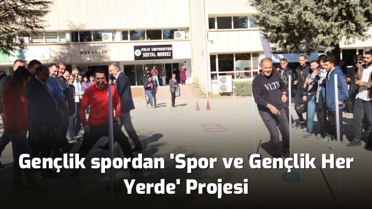 Gençlik spordan 'Spor ve Gençlik Her Yerde' Projesi